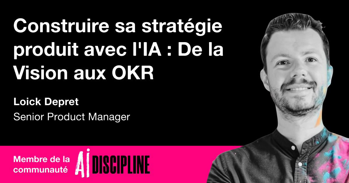 Bannière de la formation : Transformez vos LLM en "CPO" virtuel pour co-construire votre stratégie produit.